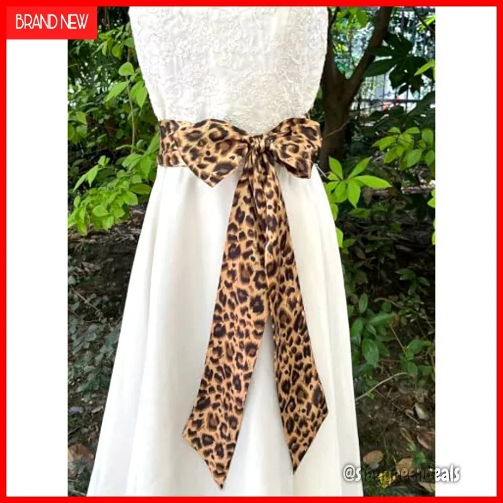 Satin Sash Belt for Wedding Dresses, 250cm Length, 9.5cm Width